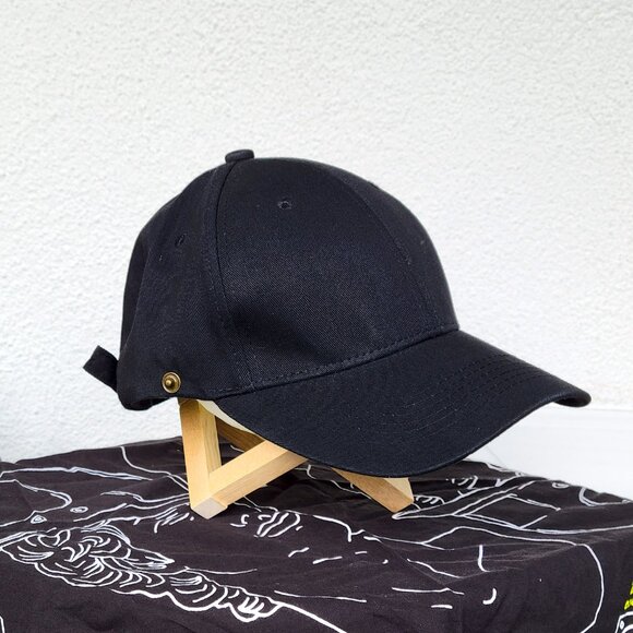 adjustable black hat - Picture 3 of 6
